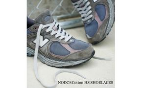 NODC Cotton HS SHOELACES ３セット［173N17］NODC Cotton HS SHOELACES 靴ひも 選べる サイズ 120cm 140cm 160cm 幅 約 9mm 