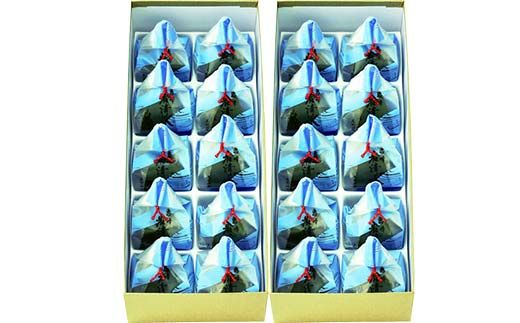 〈御菓子司 恵那福堂〉夏栗きんとん 岩清水20個（10個×2箱） F4N-2457