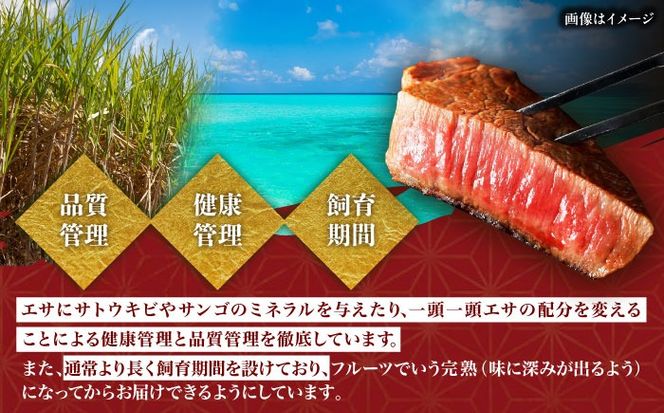 【厳選！おすすめ部位】沖縄和牛 佐渡山牛 ステーキ肉 500g ステーキ 牛肉 和牛 焼肉 赤身 沖縄市 / 肉のサブロー[BCBC001]