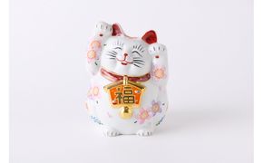 4.5号絵馬両手招き猫　桜盛 172111_CY13006