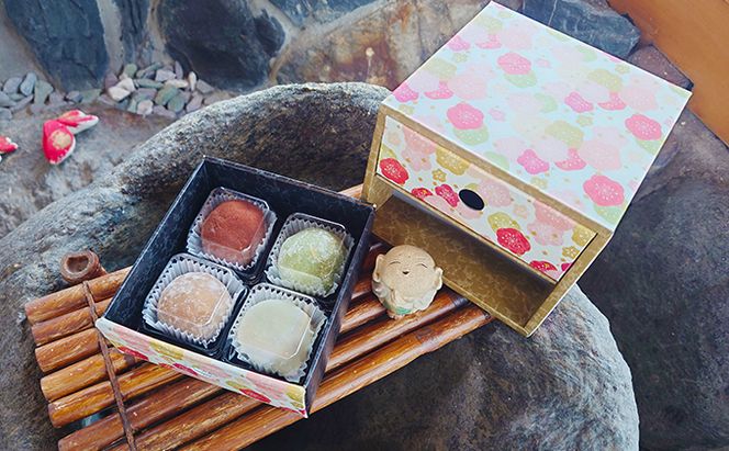 ケーキ大福　32個入り 和菓子 クリーム大福 パインアップル カフェオレ 抹茶 チョコ おやつ お茶請け お土産 手土産 お取り寄せ 