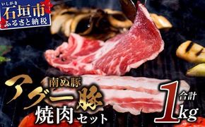 E-24 石垣島産アグ―豚（南ぬ豚）焼肉セット1kg