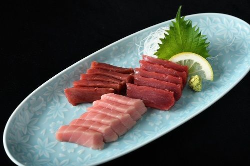 【2.5-5】国産マグロ食べ比べ冷凍短冊セット　約1kg