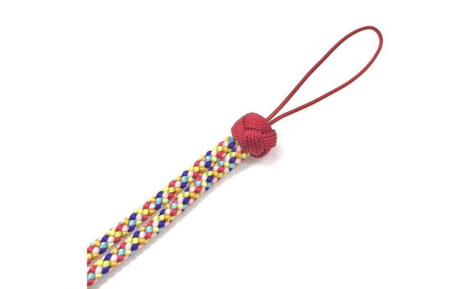 【※使用しない※】組紐ネックストラップ丸組5