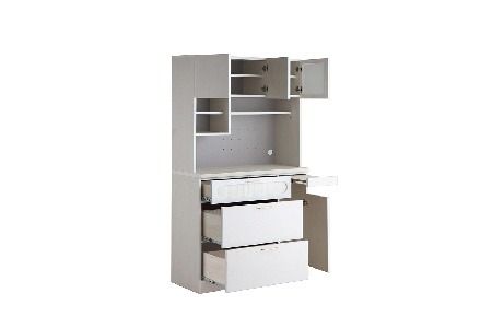 【東馬家具】シロカ 105 キッチンボード WH【家具 ダイニング キッチン収納 国産 完成品】(H060594)