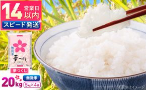 夢つくし無洗米20kg　《築上町》【酒見食品工業株式会社】 米 こめ 無洗米[ABER008]