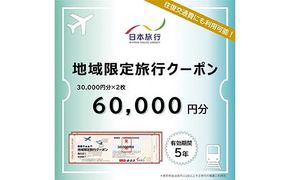 富山県立山町 日本旅行 地域限定旅行クーポン60,000円分 旅 旅行 観光 レジャー チケット クーポン 立山観光 F6T-756