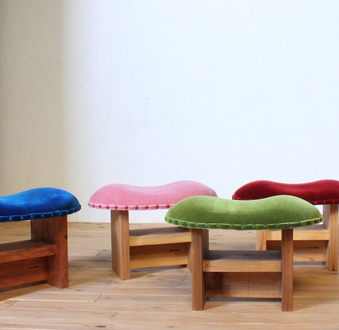 KiNoKO STOOL　キノコスツール　KiNoKo Red(レッド) 椅子
