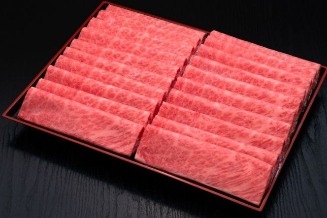 肉 博多和牛 肩ロース うす切り 500g 2p 計1kg 12回 定期便 総計 12kg [久田精肉店 福岡県 宇美町 um40bsi440043] 牛肉 牛 すき焼き しゃぶしゃぶ 冷凍