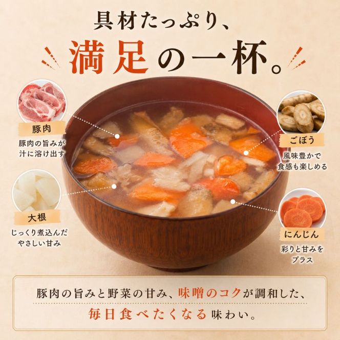 吉野家 豚汁 40袋 フリーズドライ とん汁 常温保存 食品 豚肉 インスタント 常温 非常食 保存食 災害 防災 備蓄 ローリングストック 非常用 備蓄用