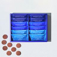 【ふるさと納税】MAISON CACAO メゾンカカオ 生チョコクッキー 3種12袋セット（各4袋）TERROIR 個包装 チョコレート菓子 神奈川県茅ヶ崎市