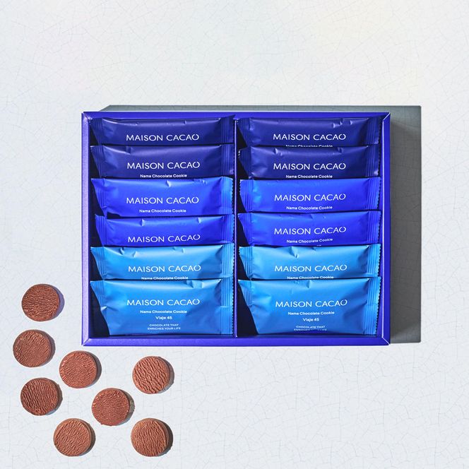 【ふるさと納税】MAISON CACAO メゾンカカオ 生チョコクッキー 3種12袋セット（各4袋）TERROIR 個包装 チョコレート菓子 神奈川県茅ヶ崎市