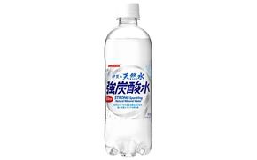 炭酸水 サンガリア 伊賀の天然水 強炭酸水2ケース（500ml×48本） 【igge0001】