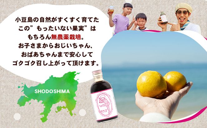 【 小豆島 】島柑橘が主役！もったいないこーら クラフトコーラシロップ 300ml×5本セット 果実 柑橘 飲料 ドリンク