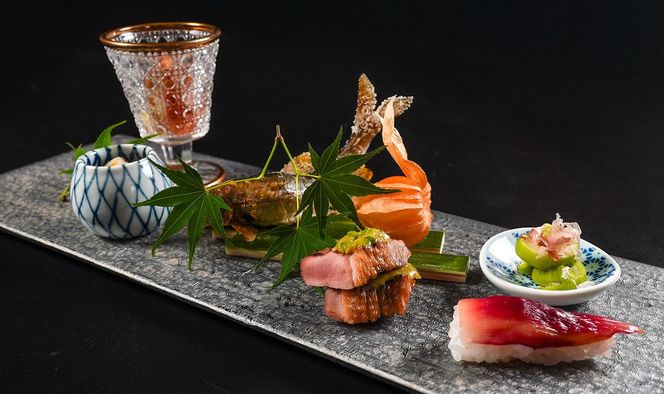 【四条河原町温泉 空庭テラス京都 別邸/京懐石 東山 】レストランペアチケット(ディナー・1ドリンク付)｜京都 ラグジュアリー 人気ホテル 食事券［ 京懐石 和食 コース料理 2名様分 美食 グルメ 人気 おすすめ ホテル 旅行 観光 宿泊 ふるさと納税 ］ 261009_A-LA113