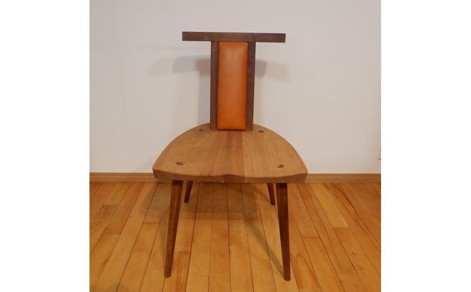 ダイニングチェア（本革キャメル） 372013_LL003VC02