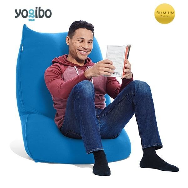 Yogibo Lite Premium(ヨギボー ライト プレミアム)[アクアブルー]-[G785-22]