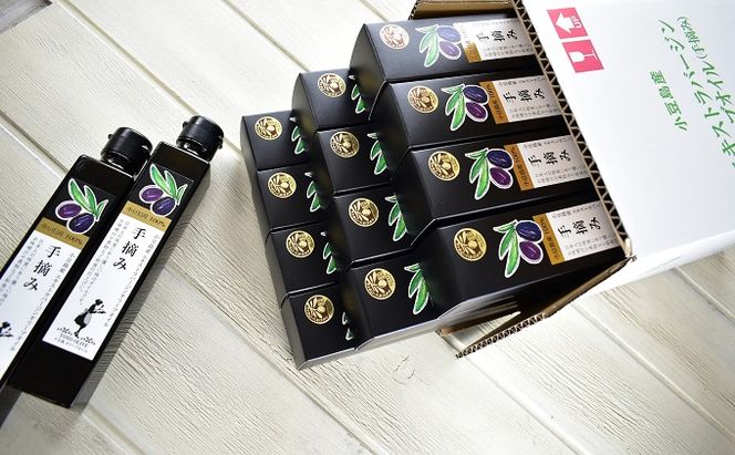 【 小豆島 】【予約商品】小豆島産エキストラバージンオリーブオイル【手摘み】182g×12本セット※2026年1月中旬以降発送開始 食用油/オリーブオイル 
