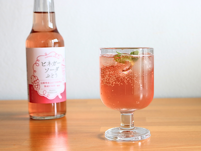 ビネガーソーダぶどう6本セット 182-030