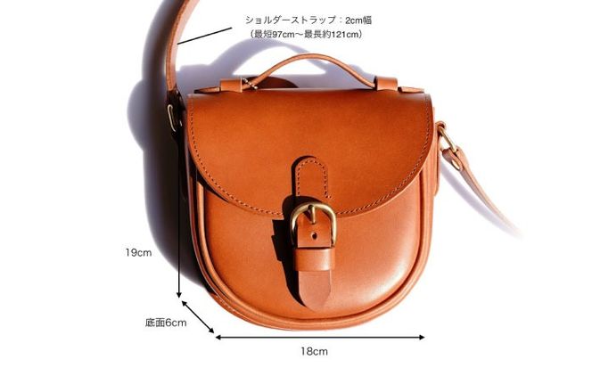 Ove no.2 【オーヴェ】 ショルダーバッグ 糸島市 / LADIES＆GENTLEMEN 本革 革製品[ADK071]