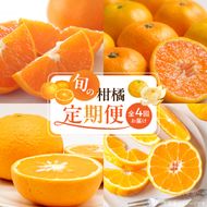 G60-T99_【定期便 全4回】紀州和歌山産旬の柑橘セット(みかん・不知火・せとか・清見)全4回
