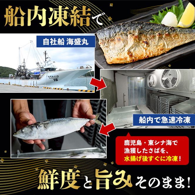 漁師こだわり！船内凍結さばフィレ(計2kg・骨取り済み) 魚介 海産物 さば サバ 鯖 骨とり 骨なし 骨無し 骨抜き フィレ フィーレ 下処理不要 急速冷凍 おかず お弁当 小分け 鮮度 【海盛水産】akn060-09