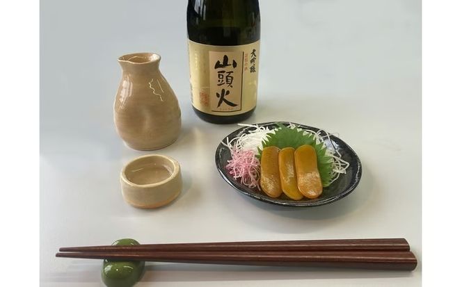 D512 大吟醸山頭火と本からすみの山口晩酌セット