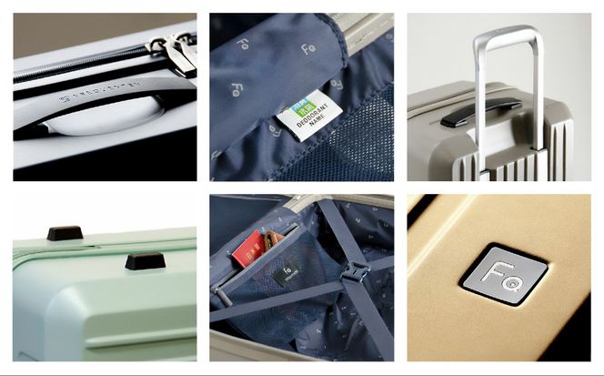 スーツケース FREQUENTER LIEVE リエーヴェ 4輪キャリー 48cm (1-250)・グレージュ / 軽量  静か バランス TAS 鍵不要 ダイヤル式 機内持ち込み タイヤ交換 フリクエンター エンドー鞄株式会社