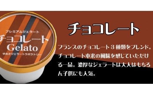 プレミアムジェラート 詰め合わせセット 濃い抹茶 チョコレート ほうじ茶（3種類×4個） アイスクリームセット 100mlカップ ゆあさジェラートラボラトリー【kztb703】