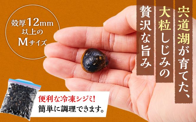 【訳あり】漁師直送！宍道湖産ヤマトシジミ・Mサイズ冷凍3.0kg 322032_EN005