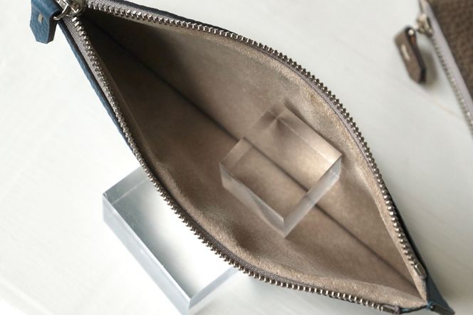 本革 薄型ペンケース ブルージーン｜革 レザー ステーショナリー 文房具 メンズ レディース 男女兼用 田村製作所 大阪府守口市 [2316]