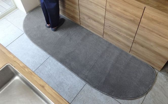 diw0273 北欧風キッチンマット ラグマットタイプ 65×225cm ゆりかご型 スチール 抗菌防臭 SEK 織人しきもの屋工房
