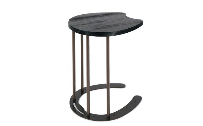 馬蹄デザインサイドテーブル 5kg  [No.896]