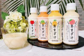 酒粕屋さんのフルーツ甘酒セット（10本入り） [あまざけ 果物 ドリンク ペットボトル] 飲料 果汁飲料 ジュース 美容 