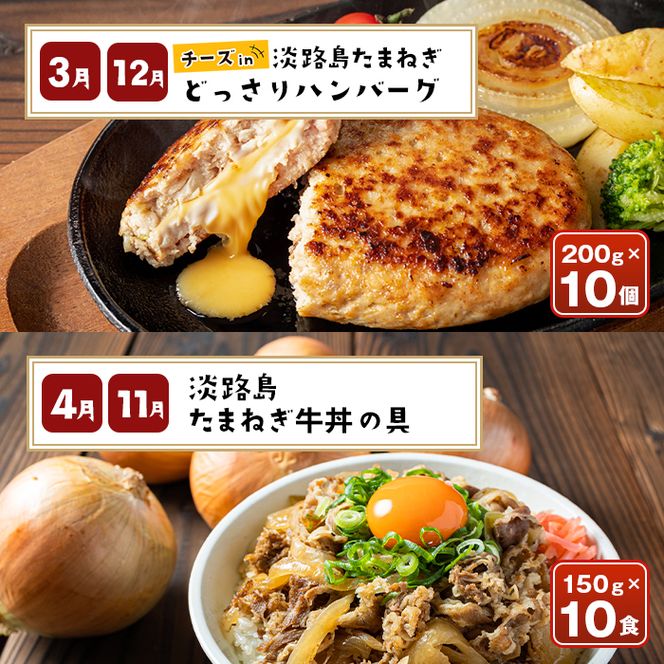 【定期便12ヶ月】今井ファームの淡路島たまねぎグルメ直送便