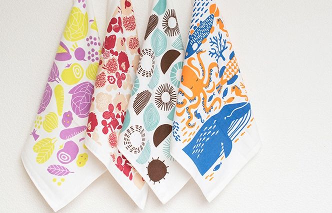 G3845 【スピード発送】パレットガーゼハンドタオル（個包装）8枚　ベジタブル【タオル 泉州タオル 吸水 速乾 普段使い 無地 シンプル 日用品 家族 たおる】