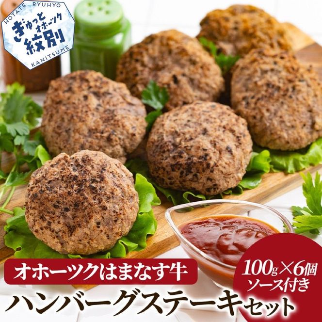 13-91 オホーツクはまなす牛ハンバーグステーキセット