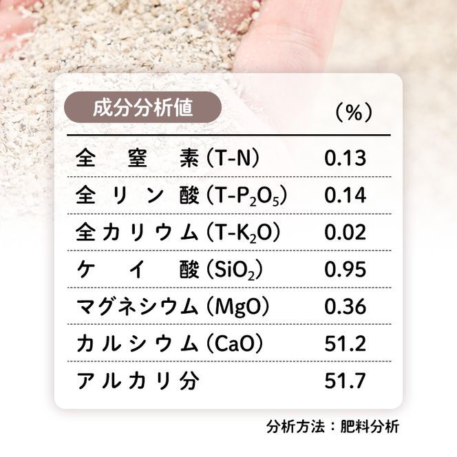 土壌改良材 かきのすけ 1.7kg×2袋 (合計3.4kg) 【村上石材工業】[ カキ殻石灰 有機石灰 牡蠣の殻 酸性土壌を中和 ミネラル豊富 肥料 園芸 家庭菜園 野菜 花 木 ] 