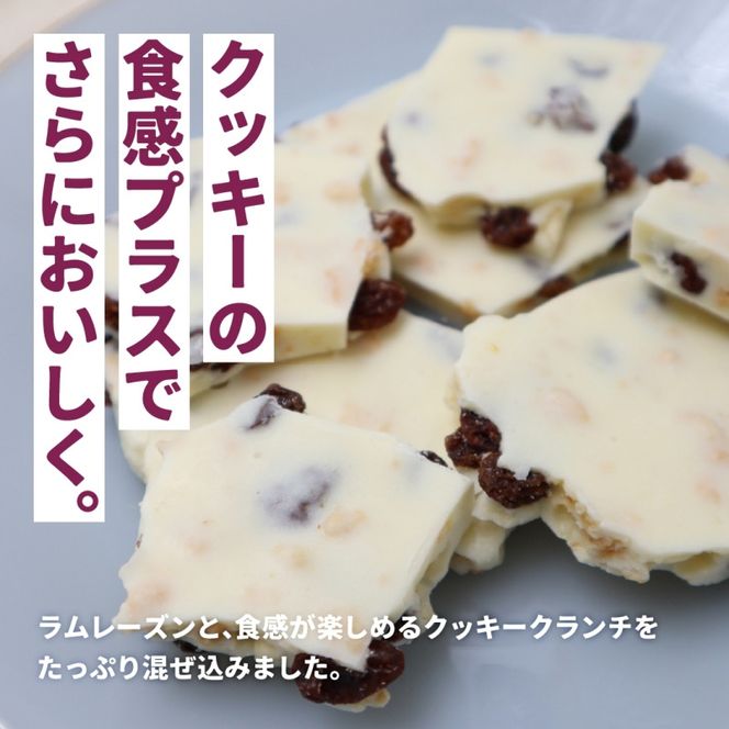 割れチョコ 妖艶なラムレーズン450g fktr0006