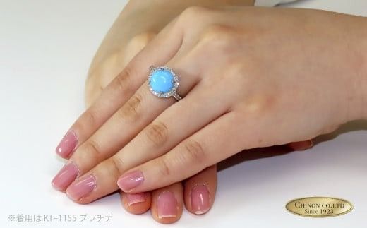 3ct 天然 ターコイズリング 選べる地金 【 プラチナ 】【 K18 イエローゴールド 】 トルコ石 大粒 指輪 ターコイズ ダイヤモンド リング ジュエリー ダイヤ PT 18金 宝石鑑別書付き