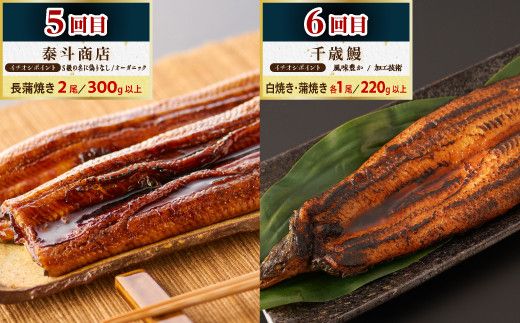 大崎町うなぎ食べ比べ定期便　全8回 464686_ZZ005