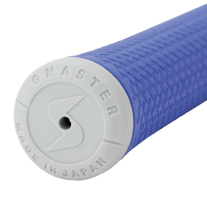 【10本セット】GMASTER GOLFGRIP(スタンダード　49g±1　バックライン無)　ロイヤルブルー×マルチプル【ゴルフ ゴルフグリップ 高精度 スタイリッシュ グリップ 国産 国内生産】（CW012）