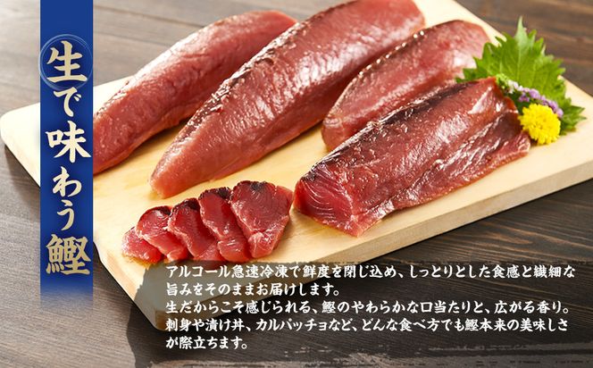 かつお一本釣り漁師が直送！ 日帰り生かつお 訳あり 1kg入 304018_DT03