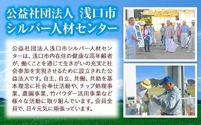 竹パウダー 12kg 公益社団法人浅口市シルバー人材センター《90日以内に出荷予定(土日祝除く)》岡山県 浅口市 竹パウダー バンブーパウダー 竹 土作り 野菜作り 送料無料---124_164_90d_23_13000_12kg---