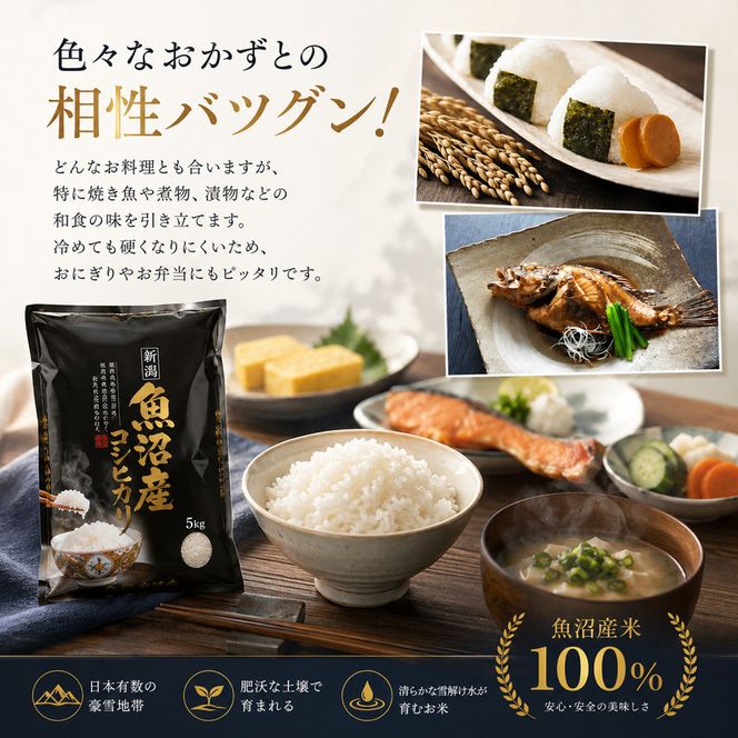 【令和7年産】【食味鑑定士厳選】日本棚田百選のお米　天空の里 魚沼産 こしひかり 5kg