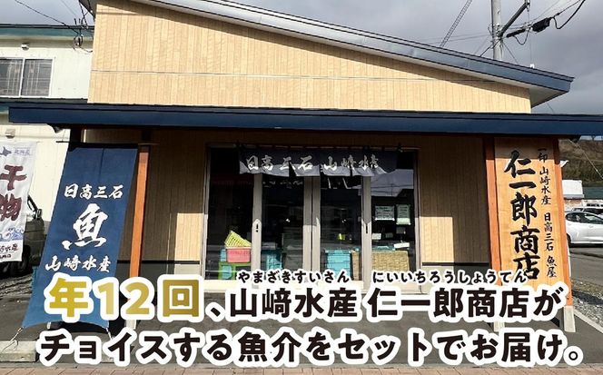 ＜定期便12回＞北海道産 旬の魚介 4～5種 お楽しみ定期便