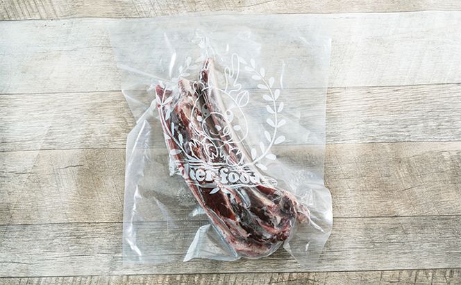【5月1日以降寄付額改定↑】ペット用 鹿 生あばら骨 500g×1 鹿肉 犬 エゾシカ 冷凍 おやつ 歯磨き 無添加 無着色 口臭予防 虫歯予防 ご褒美 