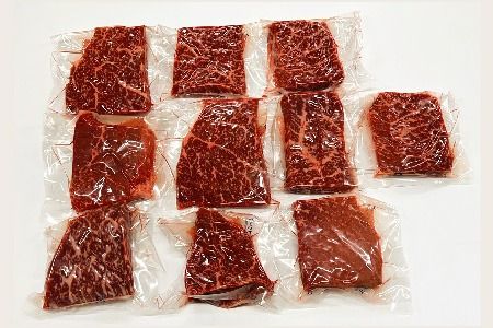 【A4～A5】佐賀牛モモステーキ 約1kg(100g×10P)【肉 牛肉 ブランド牛 黒毛和牛 ステーキ肉 ふるさと納税】(H112274)