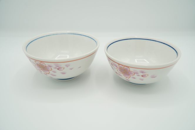 九谷焼 組飯碗・金彩桜 172111_CY2034