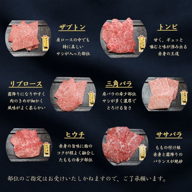 京都府産黒毛和牛【京の肉】 希少部位入り焼肉セット 12種盛 1.2kg(100g×12)